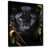 Black Floater Framed