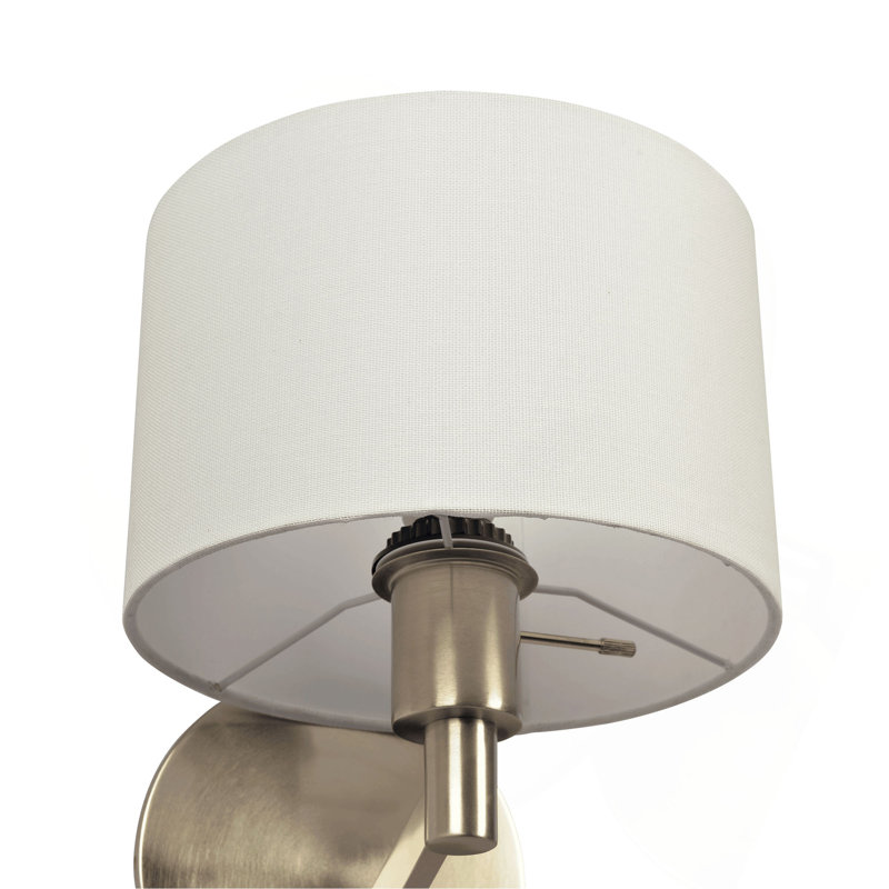 Lampe murale en nickel brossé Nebula