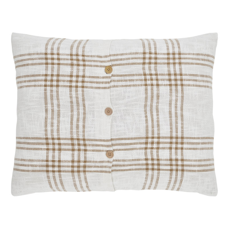Cotton Plaid Sham Set, Standard