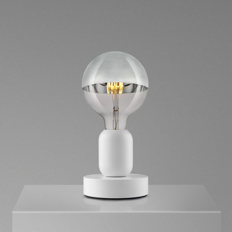Aydien Metal Table Lamp, White