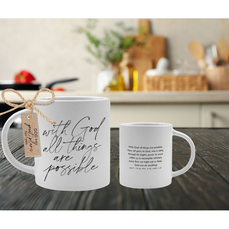 Mug With God All Things Are Possible