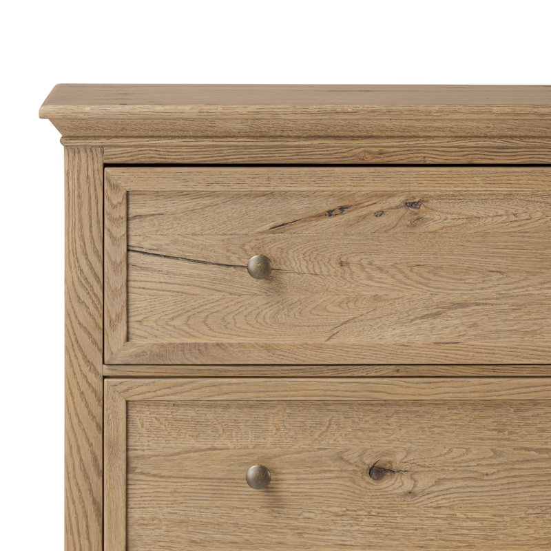 Geoffrey Tall Dresser, Worn Oak