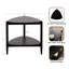 Table d'appoint de salon en bois Knowlton