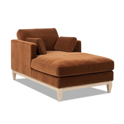 Pera Upholstered Chaise Lounge