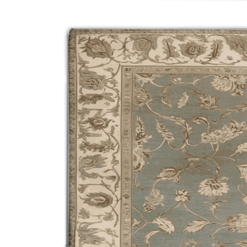 Tapis gris d'intérieur et d'extérieur Tabriz, Rectangulaire 2 pi x 3 pi