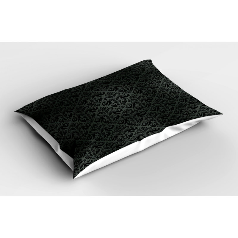 Polyester Damask Sham Set, Twin