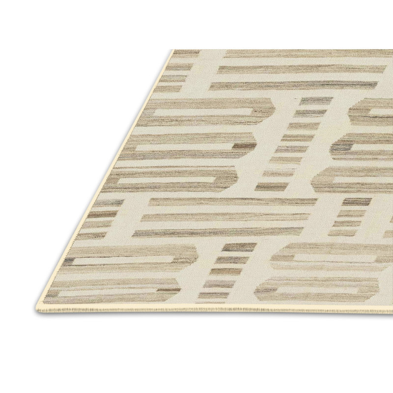 Tapis abstrait et abstrait moderne de 1800, Rectangle 6 pi x 9 pi