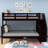 Demi-Jay Kids Twin Over Full Bunk Bed-1877086999