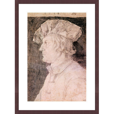 Portrait d'un homme (crayon sur papier) par Albrecht Dürer