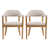 Coussin beige / structure naturelle
