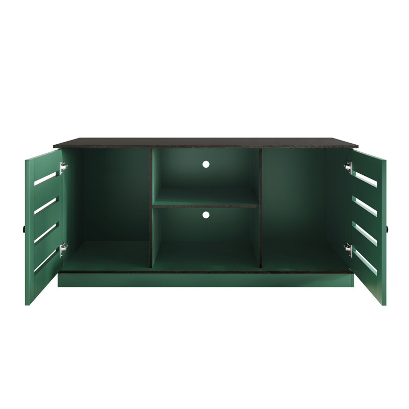 Crédence de rangement l 15,76 po Abbriella, Vert