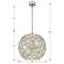 Lustre sphérique unique à 6 lumières Fonville