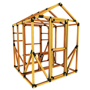 Poulailler avec basse-cour E-Z Frame