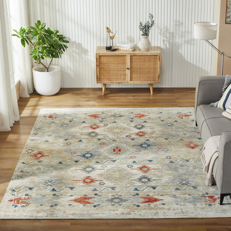 Sundance Mesa Sand Multi Wool Hand Crafted Area Rug, Rectangle 12' x 15