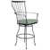 Monterra Iron Outdoor Stool with Cushion