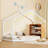 Floor Lighted House Bed With Shelves-772269106-798002081