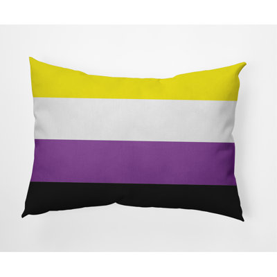Coussin décoratif O5_Asexual Flag