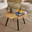 Agota Round Solid Mango Wood Coffee Table-848984106