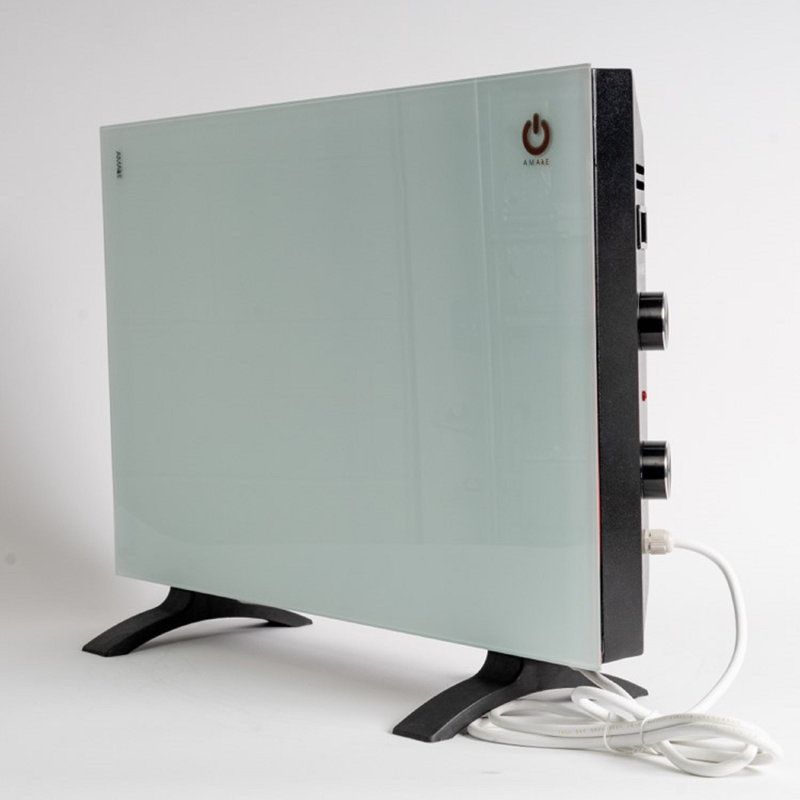 AmazeHeater LLC 900 Watt 3071 BTU Electric High Efficiency Wall Mounted Space Heater with Adjustable Thermostat