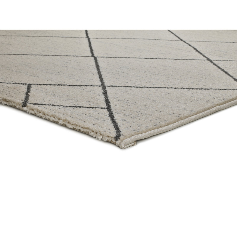 Samir Geometric Area Rug, Rectangle 40 x 200cm