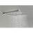 12" Rain Shower Head Wall Mounted System, Made Of Brass And Stainless Steel, Offer Enjoyable Shower, Easy To Clean, Complete With Attachments Kit Mounting & Relaxing Experience, Install, Includes-117418741