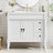 36" Bathroom Vanity With Ceramic Sink, Standard Drawers, Soft Close Doors, Adjustable Shelves, Modern Storage Cabinet For Small And Medium Bathrooms-124456303