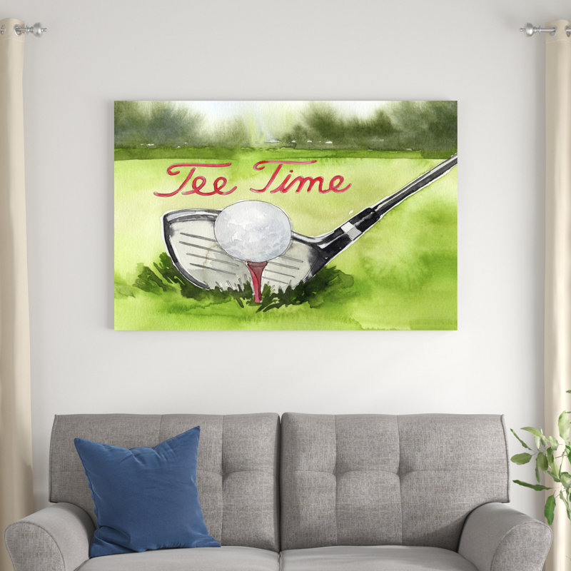 Tee Off Time III, H 32 po x l 48 po