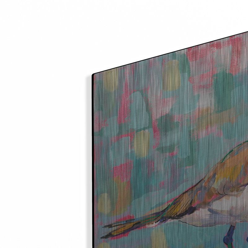 «Coastal Plover III» par Jeanette Vertentes, H 24 po x l 24 po