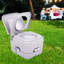 10l Portable Toilet Round One-piece Toilet