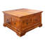 Oxford Solid Wood Block Coffee Table with Storage