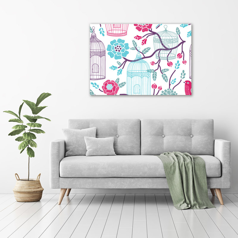 Bird Cages - Wrapped Canvas Print