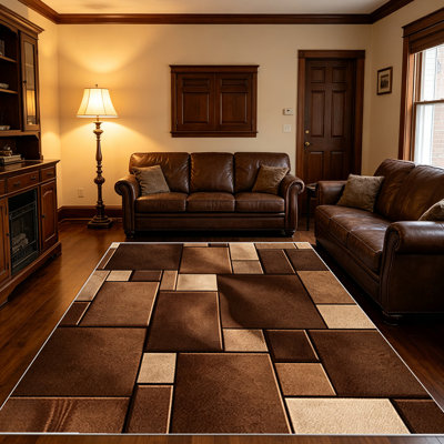 Tapis géométriques 1 pièce, doux et confortables, toutes saisons, faciles à entretenir, lavables à la machine, tapis d'intérieur pour le salon, la chambre à coucher, la salle à manger, le couloir, le bureau, le patio, la maison et l'extérieur