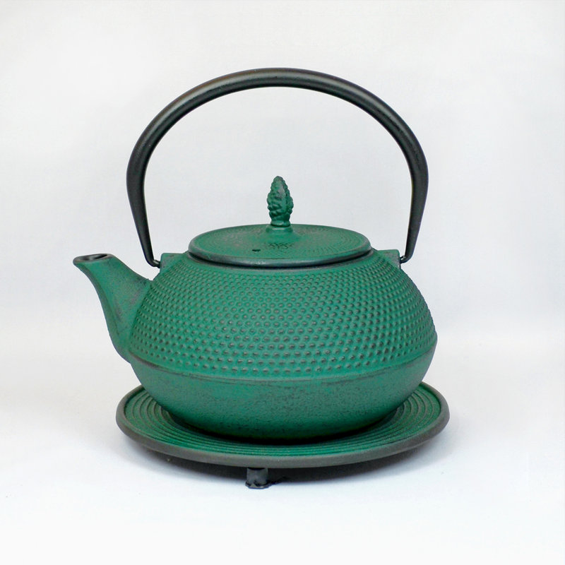 Cloelia 1.2 L Stovetop Safe Teapot, Green