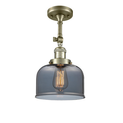 Handley Glass Semi Flush Mount