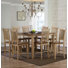 Huerfano Valley 8 - Person Solid Wood Top Four Leg Dining Set