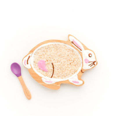 Bamboo Rabbit Plate