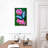 Brampt Blue Morpho On Pink Orchid-108413641
