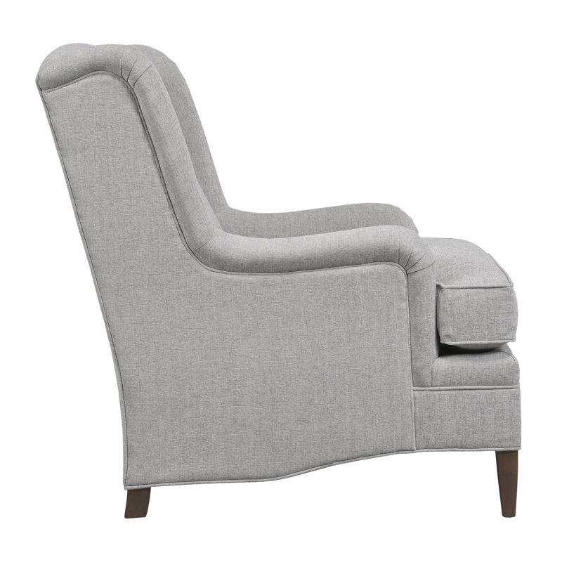 Savanah Wingback Chair, Gray