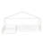 House Style Shared Bed, L Shaped Frame with Safety Fence-1431050938-1431050917
