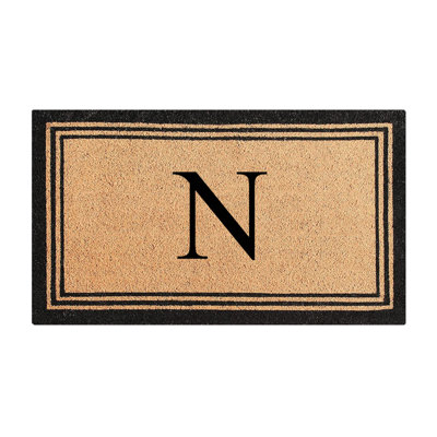 DeHond Pure Natural Coir Non-Slip Outdoor Door Mat