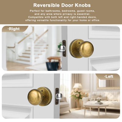 Boutons de porte en métal Coolnews