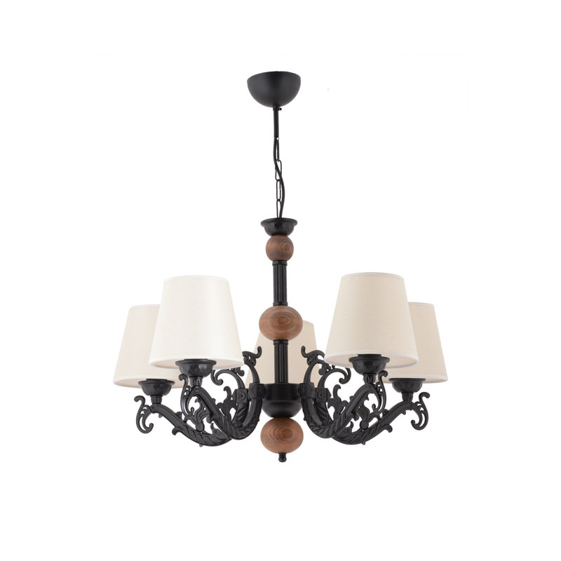 Lustre, Blanc / Noir / Brun