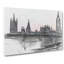 Houses Of Parliament & Big Ben In Abstract - Wrapped Canvas-55308933