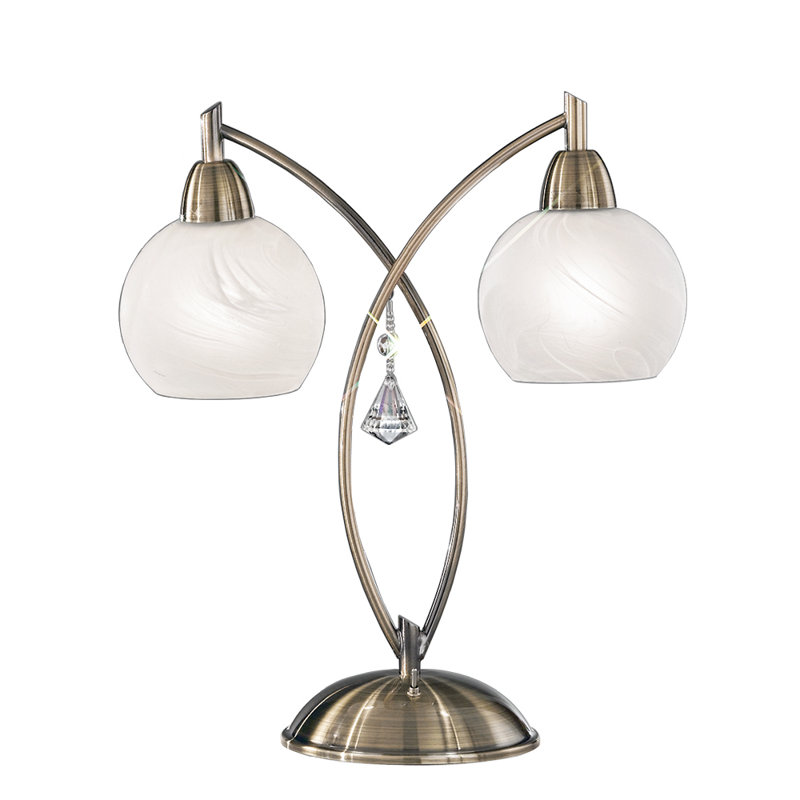 Hostetter Metal Desk Lamp, Bronze
