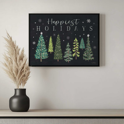 Happiest Holidays by Elizabeth Tyndall Art Print