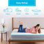 Linenspa Essentials 10 po Matelas hybride moyen en mousse viscoélastique imprégnée de gel-41776550