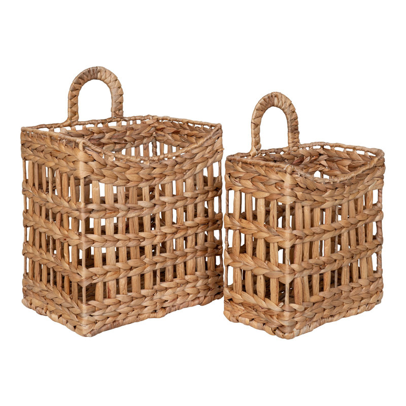 Bay Isle Home Amayrani Water Hyacinth Decorative Basket