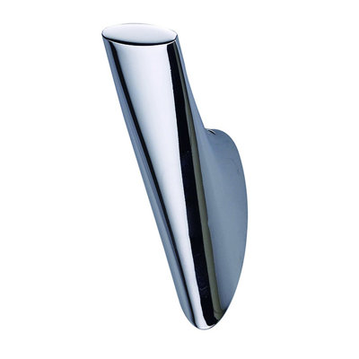 Twist Collection Bathroom Accessories Wall Mounted Towel Robe Hook - Chrome Polished