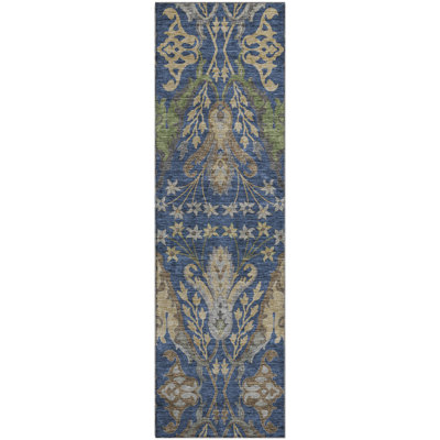 Premium Machine Washable Gurubaksh AMF1153 Global Rug