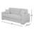 Edmundo 75'' Square Arm Sofa-289346325
